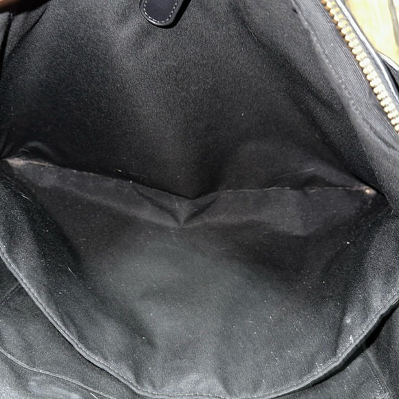 Coach Signature Canvas Plaid Print Beckett Slim Leather Briefcase - Picture 12 of 16